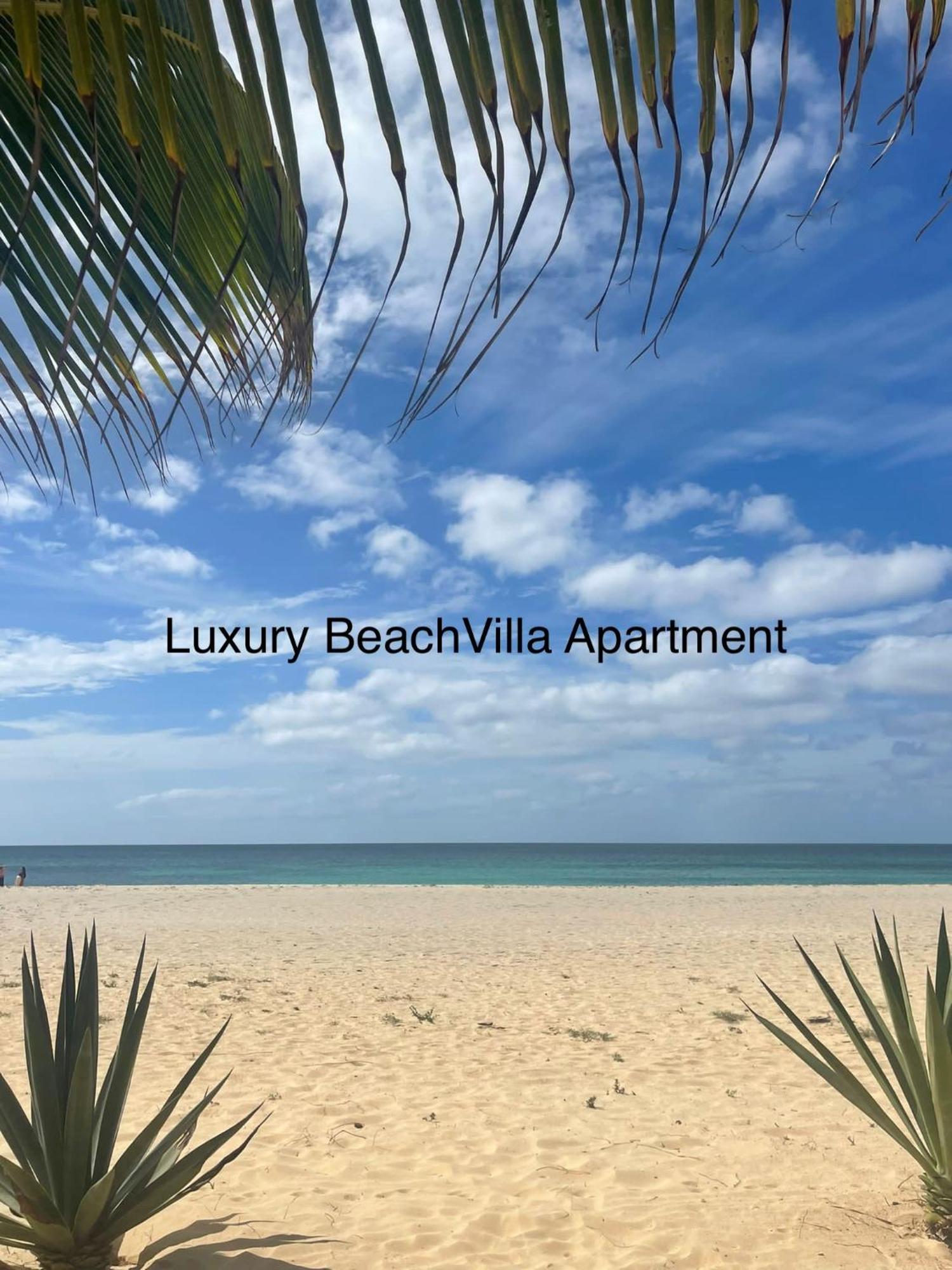 Luxury Beach Villa, Praia De Chaves, Boa Vista Сал-Рей Экстерьер фото